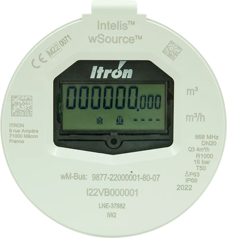 Intelis wSource – Contatore smart ad ultrasuoni